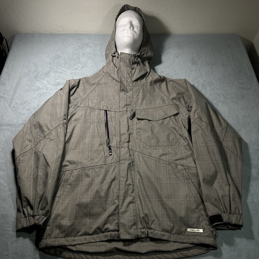 Y2k 2000s Oneill Snowshot Ski Jacket Medium Parka WeatherEdge Rain Proof Layer